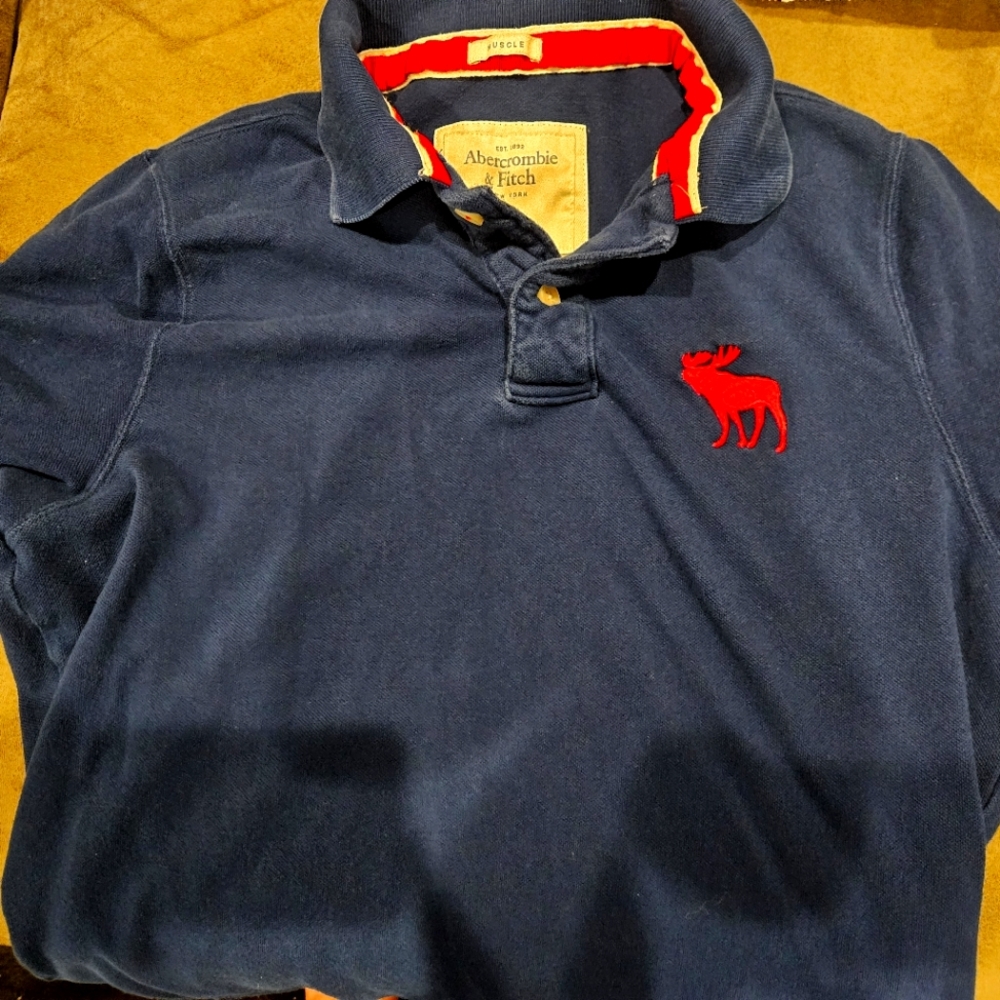 Mens A& F Polo